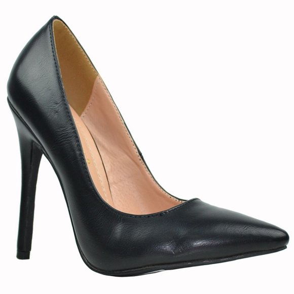 WOMEN'S POINTED TOE STILETTO HEEL - Picture 2 of 4